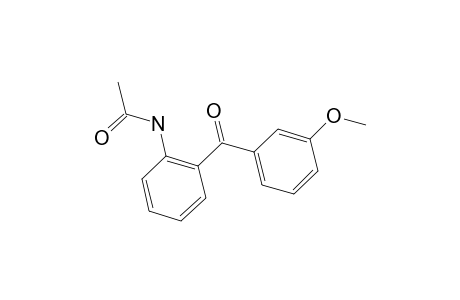 N-(2-m-anisoylphenyl)acetamide