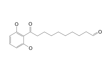 10-(2,6-Dihydroxyphenyl)-10-oxodecanal