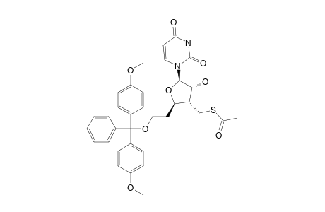 1-[(2R,3R,4R,5R)-4-ACETYLTHIOMETHYL-5-[2-(4,4'-DIMETHOXYTRIPHENYLMETHOXY)-ETHYL]-3-HYDROXYTETRAHYDROFURAN-2-YL]-URACIL