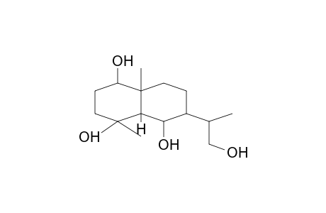 1,4,5-NAPHTALENETRIOL, DECAHYDRO-6-(2-HYDROXY-1-METHYLETHYL)-4,8a-DIMETHYL-