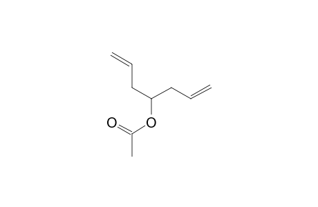 1,6-Heptadien-4-ol, acetate