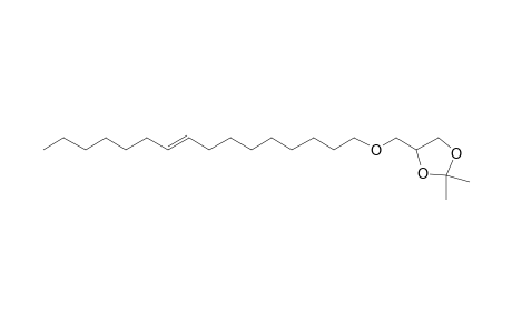 9-Hexadecenyl-1-o-glycerol, isopropylidene derivative