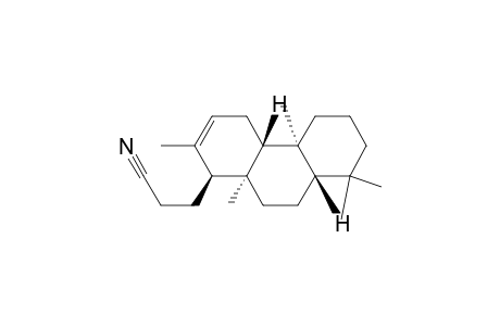 1-Phenanthrenepropanenitrile, 1,4,4a,4b,5,6,7,8,8a,9,10,10a-dodecahydro-2,4b,8,8,10a-pentamethyl-, [1S-(1.alpha.,4a.alpha.,4b.beta.,8a.alpha.,10a.beta.)]-