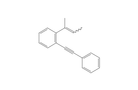 1-(But-2-en-2-yl)-2-(phenylethynyl)benzene