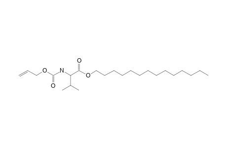 L-Valine, N-allyloxycarbonyl-, tetradecyl ester