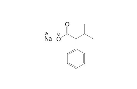 3-methyl-2-phenylbutyric acid, sodium salt