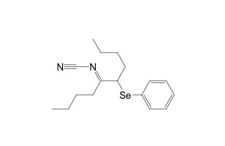 (1-Butyl-2-phenylseleno-hexylidene)-cyanamide