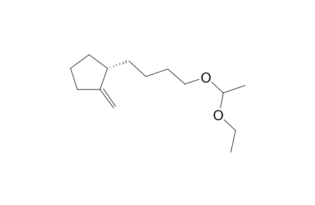 (+)-(R)-1-[4-(1-(ethoxyethoxy)butyl]-2-methylenecyclopentane