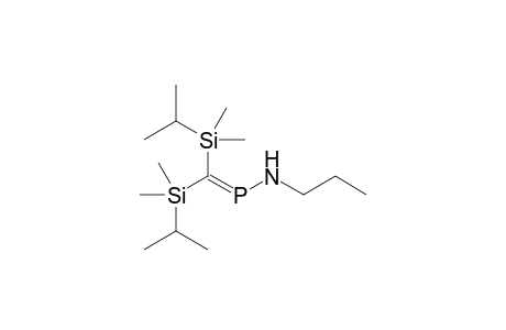 n-Propylamino[bis(isopropyldimethylsilyl)]methylenephosphane