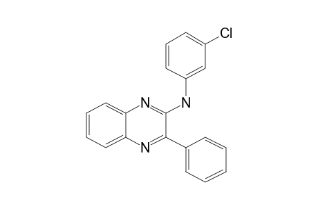 Quinoxaline-2-amine, 3-phenyl-N-(3-chlorophenyl)-