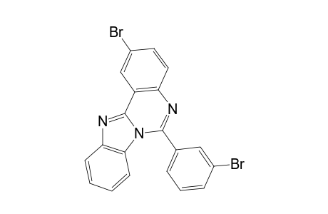 10-Bromo-6-(3-bromophenyl)benzimidazoquinazoline