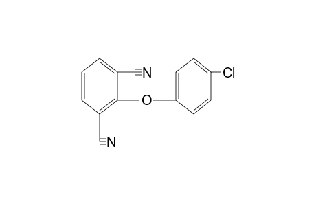 2-(p-chlorophenoxy)isophthalonitrile