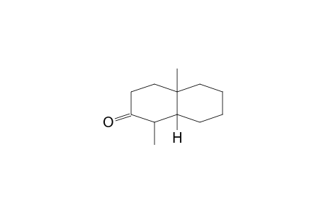 2(1H)-Naphthalenone, 3,4,4a,5,6,7,8,8a.beta.-octahydro-1.beta.,4a.alpha.-dimethyl-