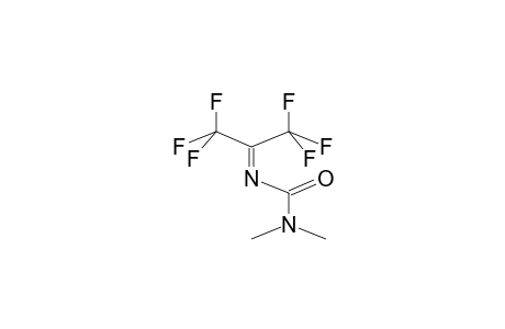 N,N-dimethyl-N'-[2,2,2-trifluoro-1-(trifluoromethyl)ethyliden]urea