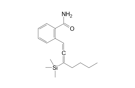 2-[3-(Trimethylsilyl)hepta-1,2-dien-1-yl]benzamide