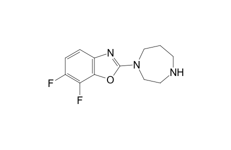 1,3-Benzoxazole, 6,7-difluoro-2-(hexahydro-1H-1,4-diazepin-1-yl)-