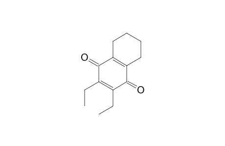 1,4-Naphthalenedione, 2,3-diethyl-5,6,7,8-tetrahydro-