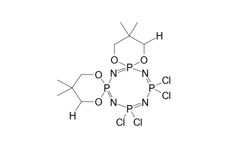 2,4-BIS(2,2-DIMETHYL-1,3-PROPYLENEDIOXY)TETRACHLOROCYCLOTETRAPHOSPHAZATETRAENE