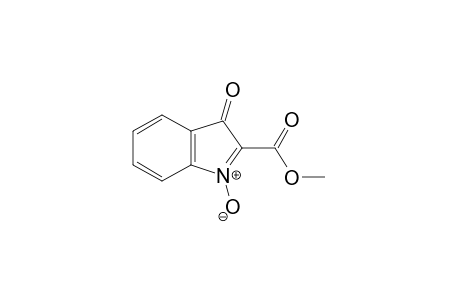 3-oxo-3H-indole-2-carboxylic acid, methyl ester, 1-oxide