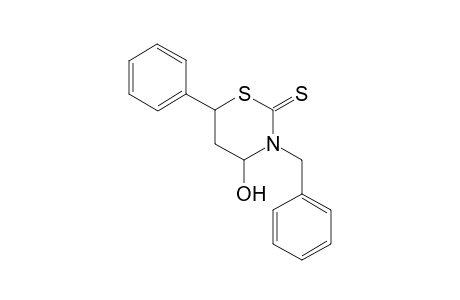 3-Benzyl-4-hydroxy-6-phenyl-1,3-thiazinane-2-thione