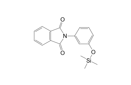 2-(3-Hydroxyphenyl)-1H-isoindole-1,3(2H)-dione, tms derivative