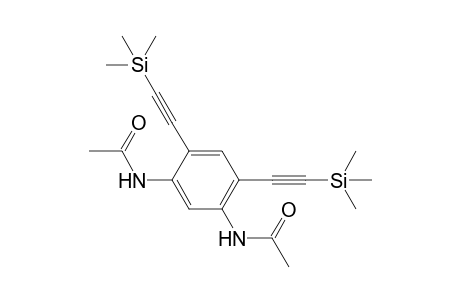 1,5-bis(Acetamido)-2,4-bis[(trimethylsilyl)ethynyl]-benzene