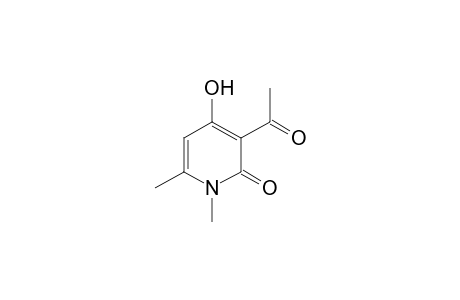 3-acetyl-1,6-dimethyl-4-hydroxy-2(1H)-pyridone