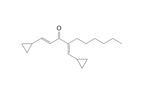 (1E,4E)-1-cyclopropyl-4-(cyclopropylmethylene)dec-1-en-3-one