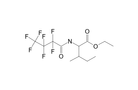 L-Isoleucine, N-heptafluorobutyryl-, ethyl ester