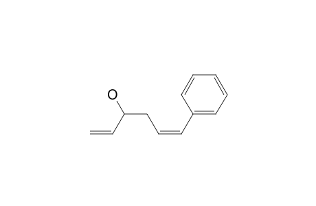 (+-)-6-phenyl-3-hydroxy-1,5-hexadiene