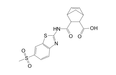 3-({[6-(methylsulfonyl)-1,3-benzothiazol-2-yl]amino}carbonyl)bicyclo[2.2.1]hept-5-ene-2-carboxylic acid