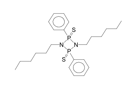 1,3-DIHEXYL-2,4-DIPHENYL-2,4-DITHIO-1,3,2,4-DIAZADIPHOSPHETIDINE