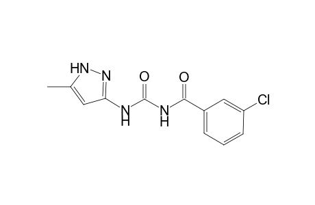 urea, N-(3-chlorobenzoyl)-N'-(5-methyl-1H-pyrazol-3-yl)-
