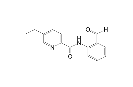 2-Pyridinecarboxamide, 5-ethyl-N-(2'-formylphenyl)-