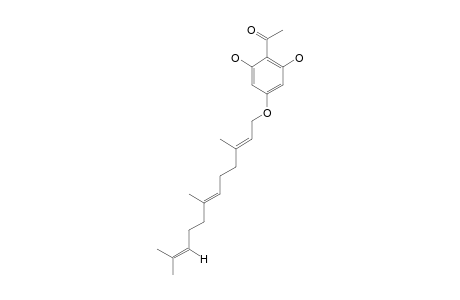 4-(Farnesyloxy)-2,6-dihydroxy-acetophenone