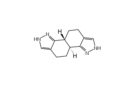 trans-2,3b,4,5,7,8b,9,10-OCTAHYDRONAPHTHO[1,2-c:5,6-c']DIPYRAZOLE