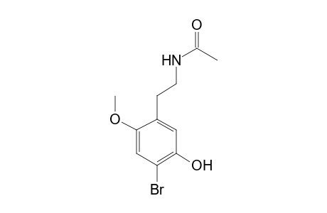 BDMPEA-M (O-demethyl-N-acetyl-) MS2