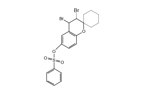3,4-DIBROMOSPIRO[CHROMAN-2,1'-CYCLOHEXAN]-6-OL, BENZENESULFONATE