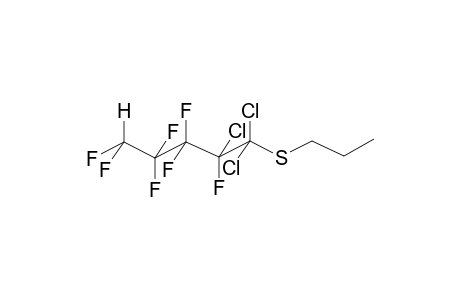 1,1,2-TRICHLORO-2,3,3,4,4,5,5-HEPTAFLUOROPENTYLPROPYLSULPHIDE