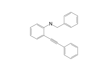 N-Benzyl-2-(phenylethynyl)aniline