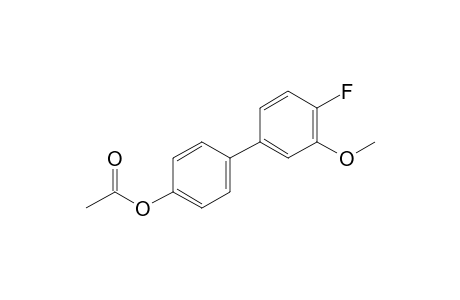 4-(4-Fluoro-3-methoxyphenyl)phenol, acetate