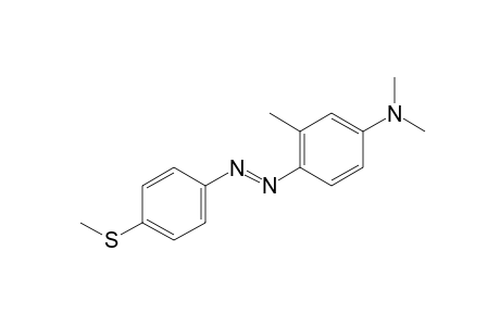N,N-dimethyl-4-{[(p-methylthio)phenyl]azo}-m-toluidine