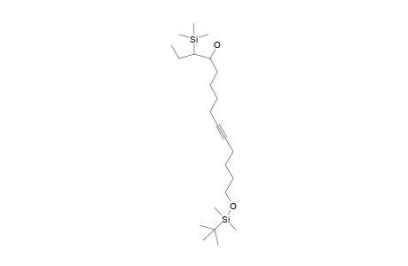 threo-11-Hydroxy-12-trimethylsilyltetradecan-5-yn-1-yl t-tert-butyldimethylsilyl ether