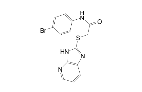 N-(4-bromophenyl)-2-(3H-imidazo[4,5-b]pyridin-2-ylsulfanyl)acetamide