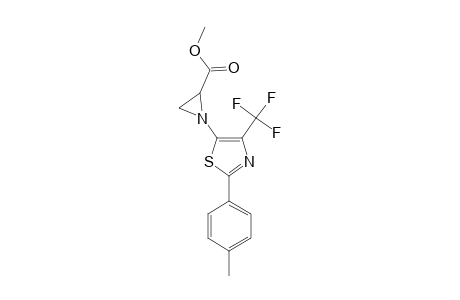 5-(2-CARBOXYMETHYL-1-AZIRIDINYL)-2-(4-METHYLPHENYL)-4-TRIFLUOROMETHYLTHIAZOLE