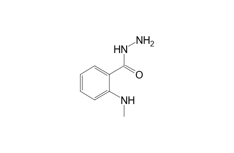 o-(methylamino)benzoic acid, hydrazide