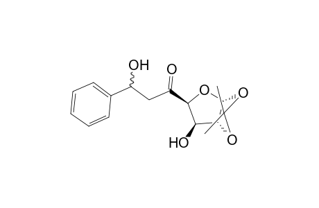 1-[(3aR,5S,6R,6aR)-2,2-dimethyl-6-oxidanyl-3a,5,6,6a-tetrahydrofuro[2,3-d][1,3]dioxol-5-yl]-3-oxidanyl-3-phenyl-propan-1-one