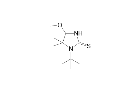 1-tert-butyl-5,5-dimethyl-4-methoxy-2-imidazolidinethione