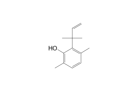 2-(1,1-Dimethyl-2-propenyl)-3,6-dimethylphenol