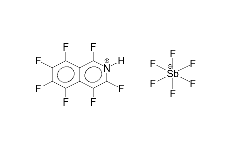 HEPTAFLUOROISOQUINOLINIUM HEXAFLUOROANTIMONATE